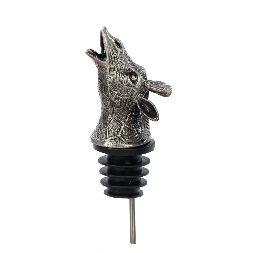 Steel Wine and Bottle Pourer Giraffe