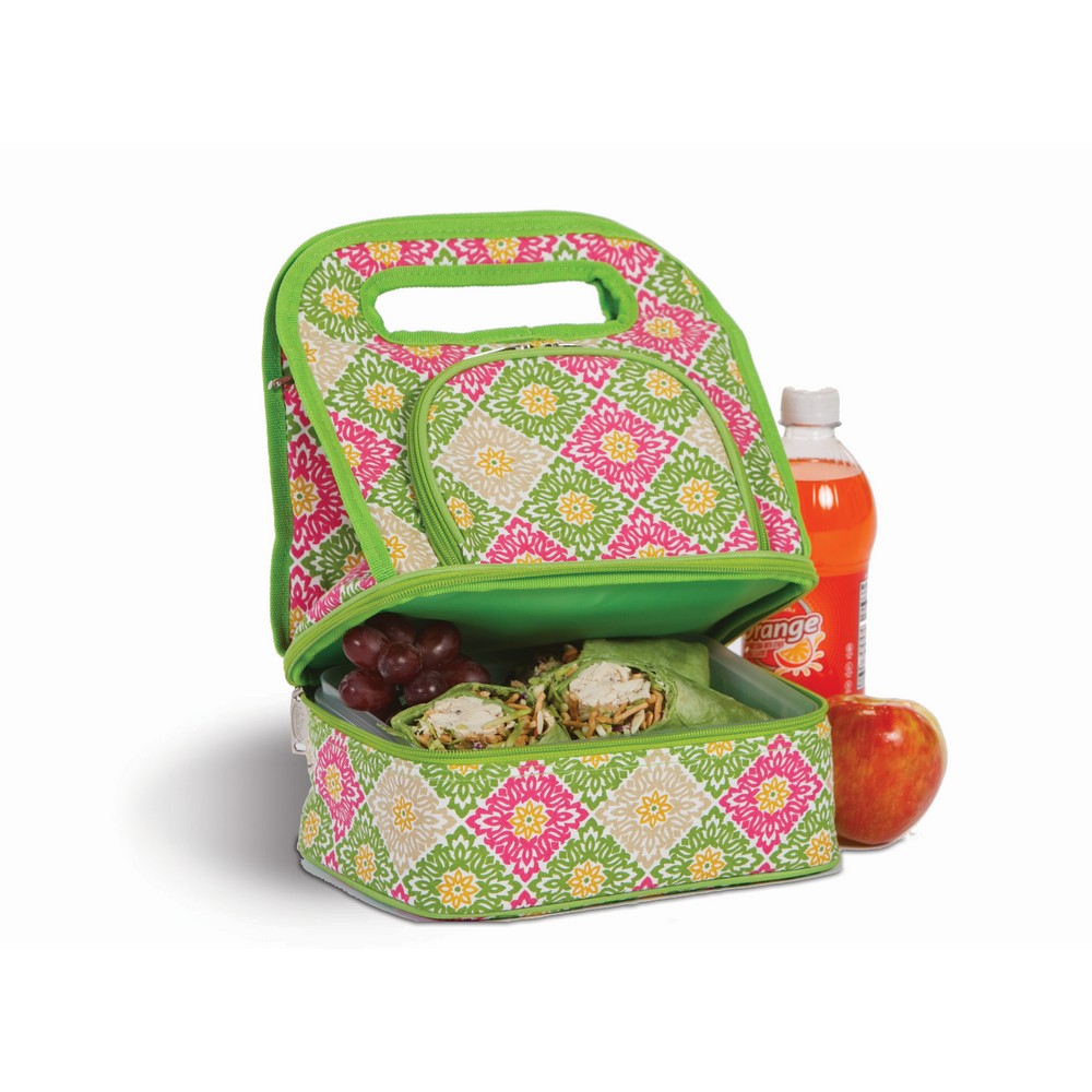 Savoy Lunch Bag Green Gazebo