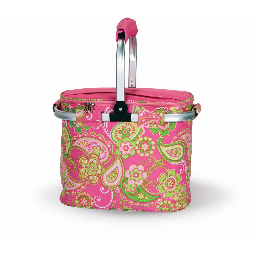 Shelby Collapsible Market Tote Pink Desire