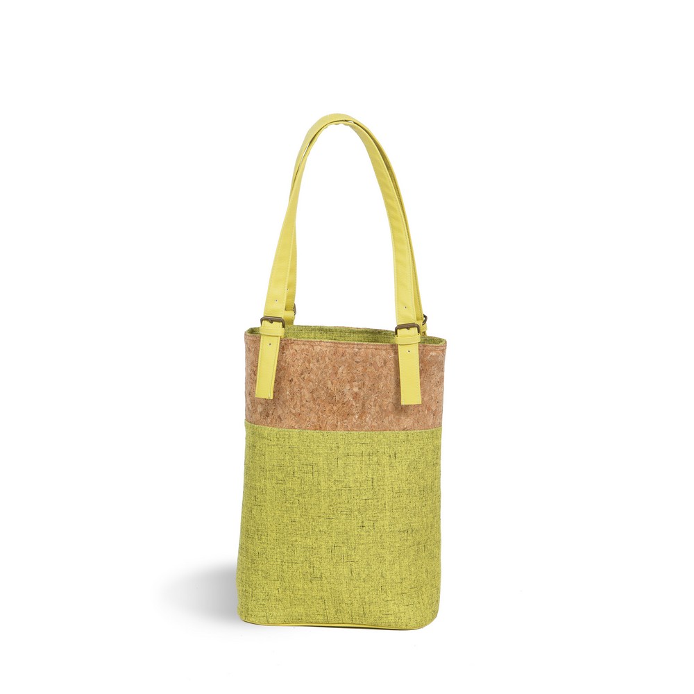Luxe Double Wine Bag Celery