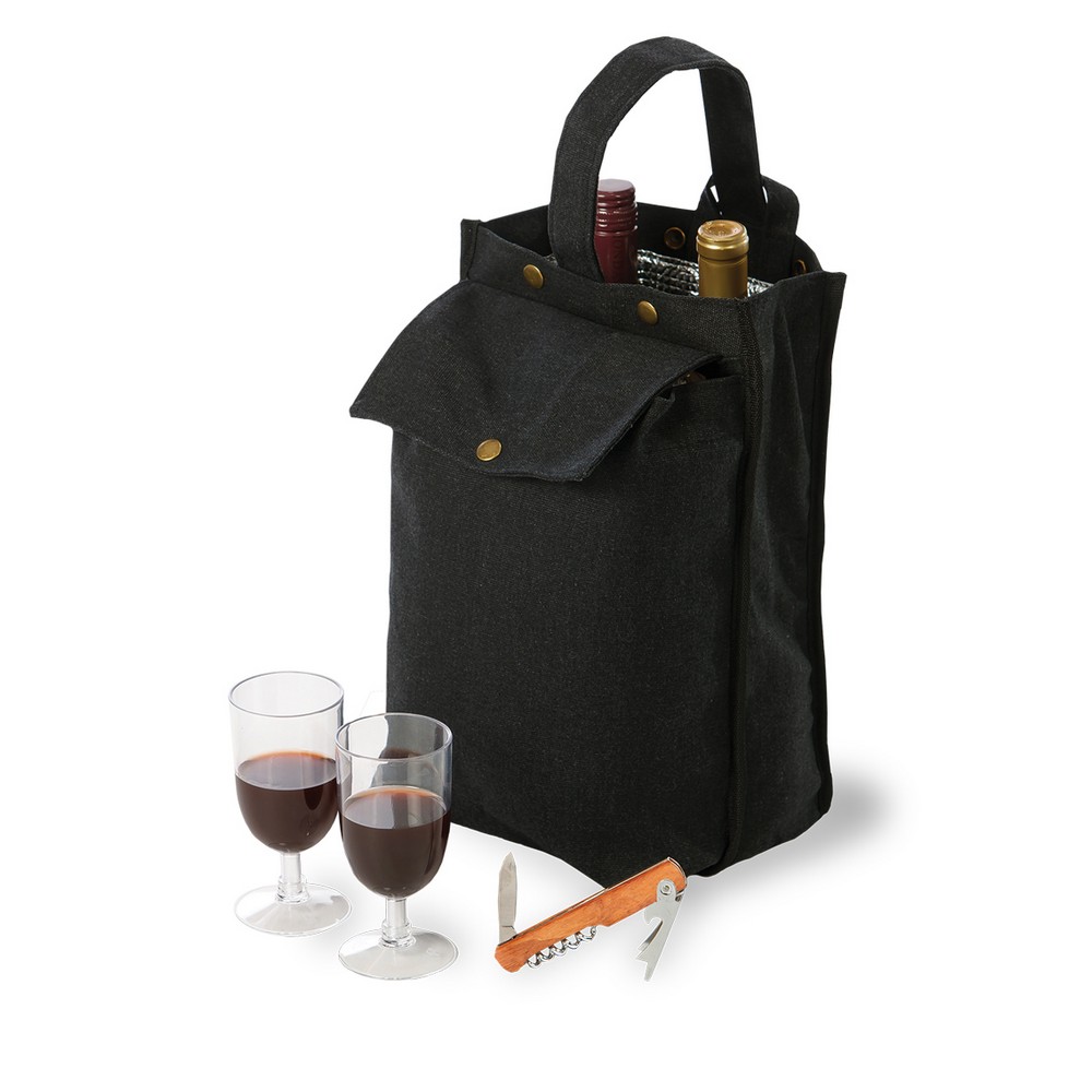 Silverado Wine Cooler Tote Black
