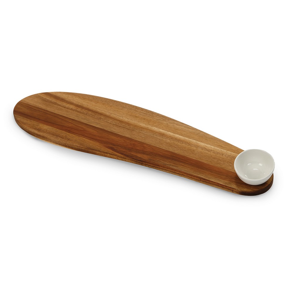 Eclipse Serving Board with Dish