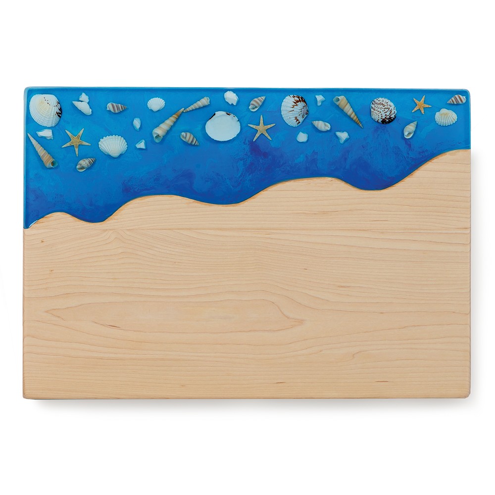 Sanibel Shell Resin Serving Board