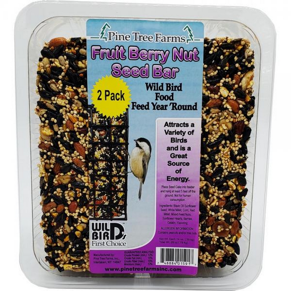 Fruit Berry Nut Seed Bars 2 Pack Plus Freight