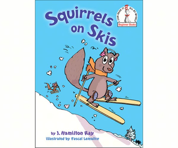 Squirrel on Skis by Hamilton Ray