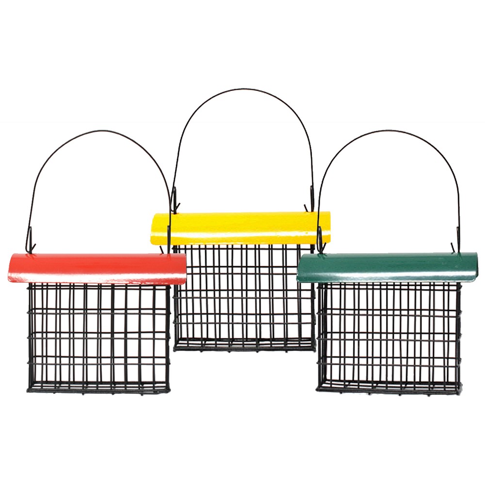 Deluxe Suet Cage with Color Metal Roof
