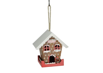 Candy Cane Lane Bird House