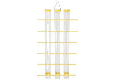 Yellow Finches Favorite 3 Tube Feeder