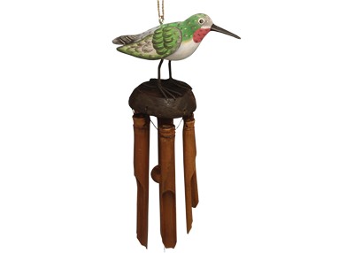 Hummingbird Bamboo Wind Chime