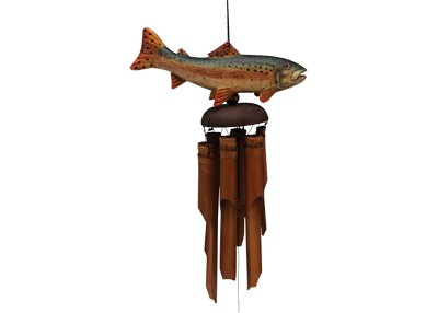 Trout Bamboo Wind Chime