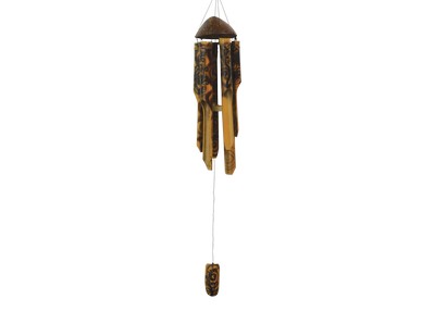 Swirl Burnt Simple Bamboo Chime