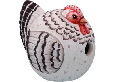 Grey Hen Gord-O Bird House