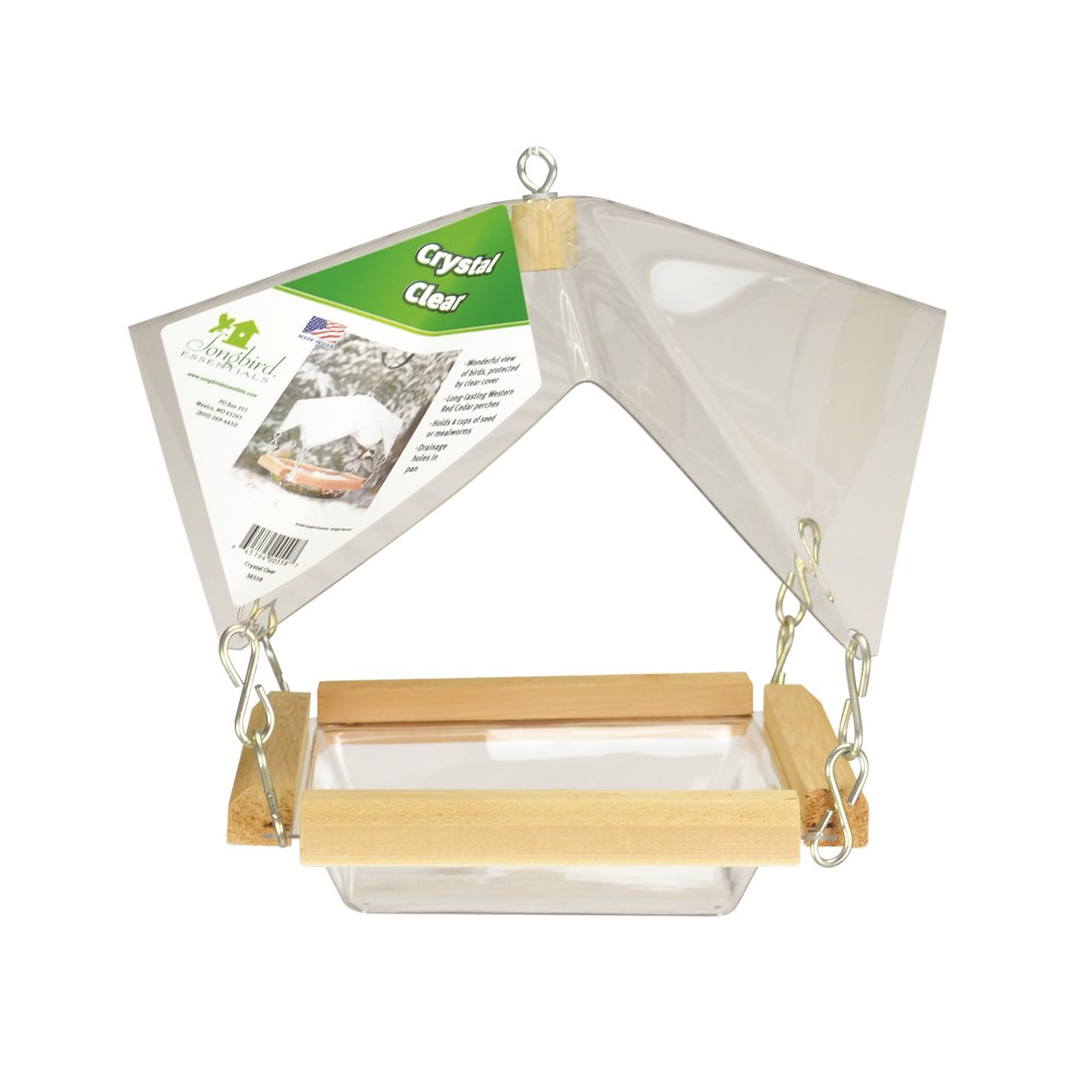 Crystal Clear Feeder with Cover