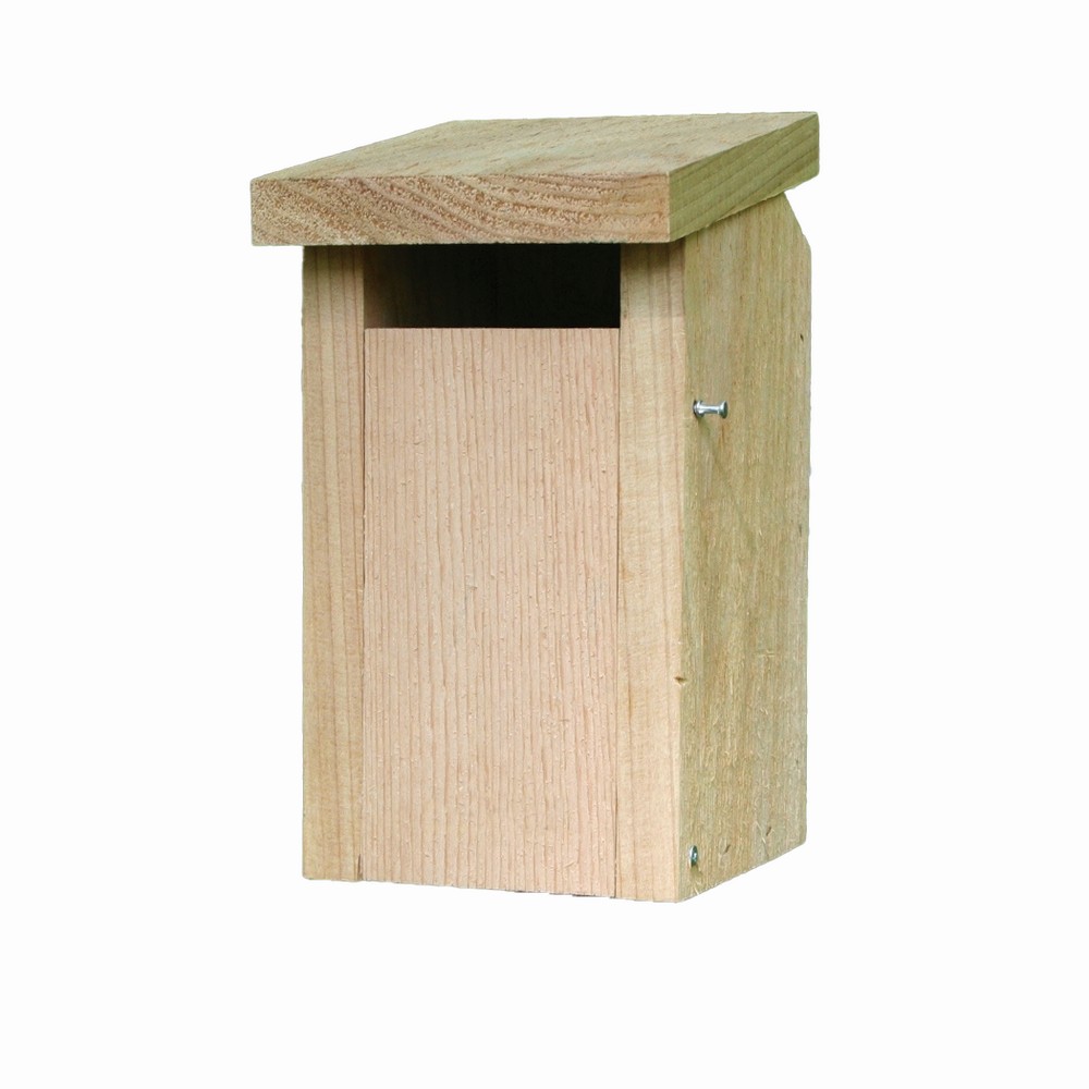 Cedar Bluebird House with Slot Entrance