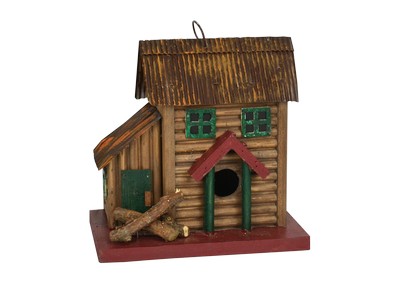 Two-Story Cabin Bird House