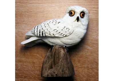 Snowy Owl Table Piece