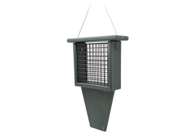 Suet Feeder with Tail Prop