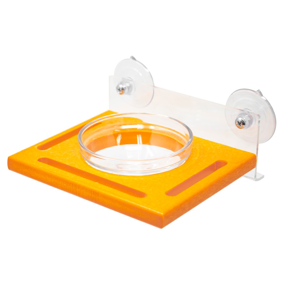 Orange Window Jelly Feeder