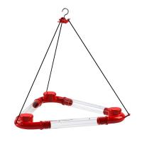 9-Port Plastic Dinner Bell Hummingbird Feeder