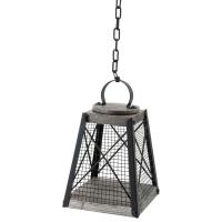 Modern Farmhouse Wood & Mesh Mill Sunflower Seed Feeder