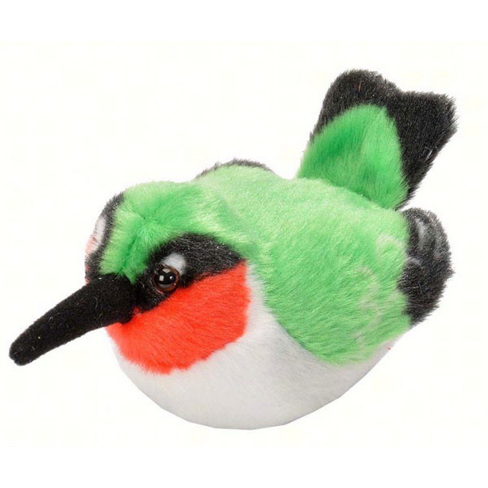 Plush Ruby-throated Hummingbird
